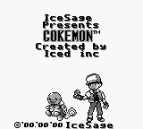 Cokemon (pokemon blue hack) Title Screen